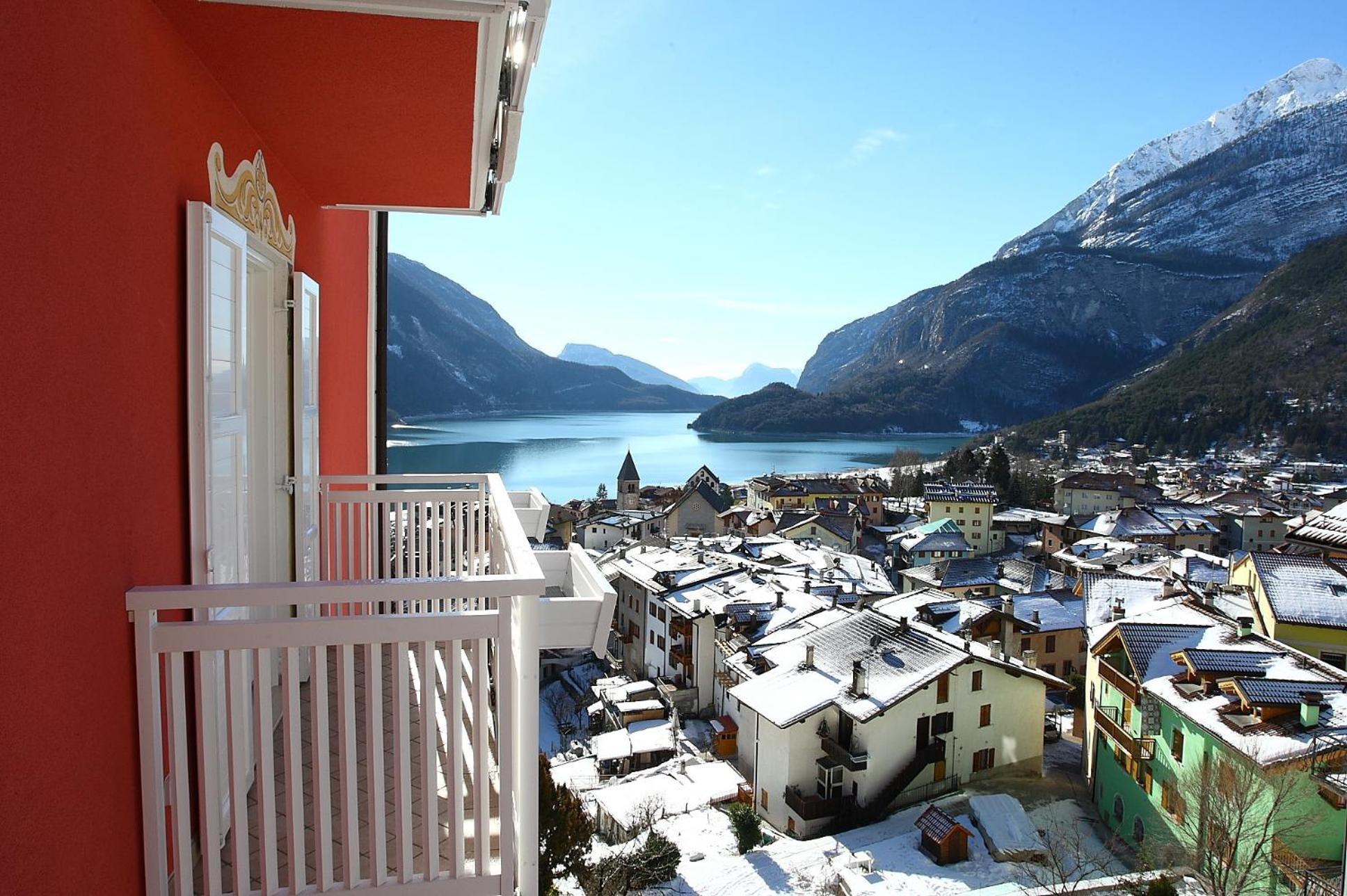 Hotel Londra Slow Living Molveno Exteriér fotografie